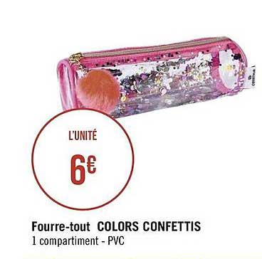 fourre-tout colors confettis