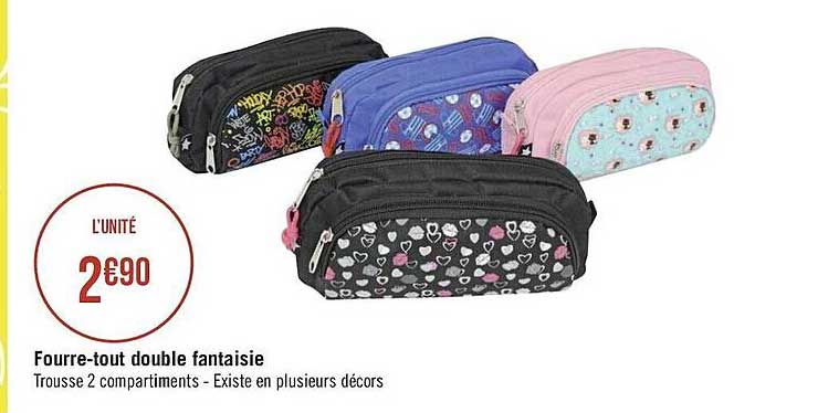 Fourre-tout Double Fantaisie