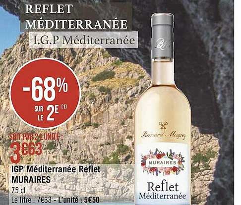 igp méditerranée reflet muraires
