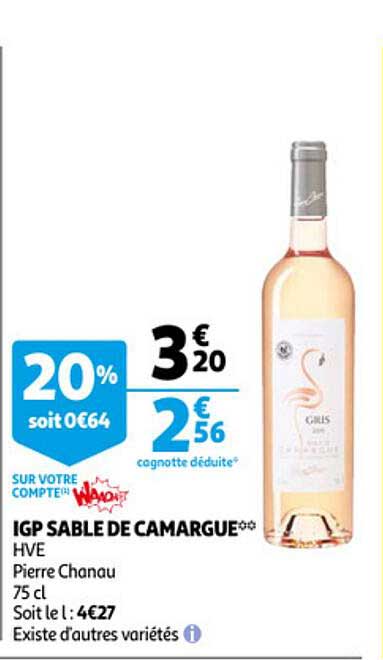 igp sable de camargue hve pierre chanau