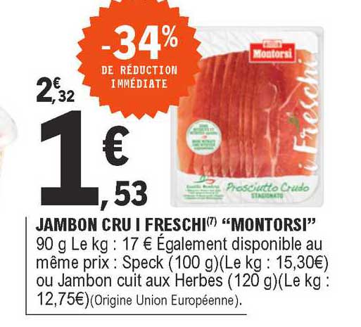 Jambon Cru I Freschi "montorsi"