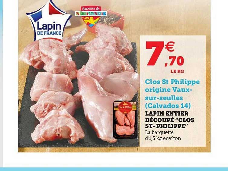 lapin entier découpé "clos st-philippe
