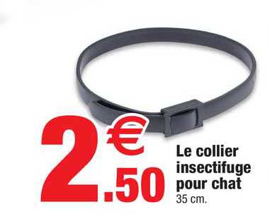 le collier insectifuge pour chat