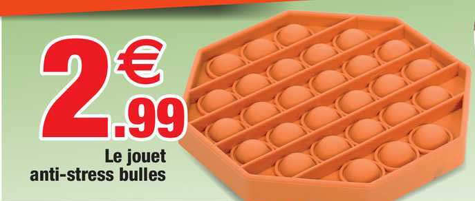 le jouet anti-stress bulles