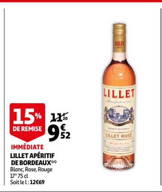 Lillet Apéritif De Bordeaux