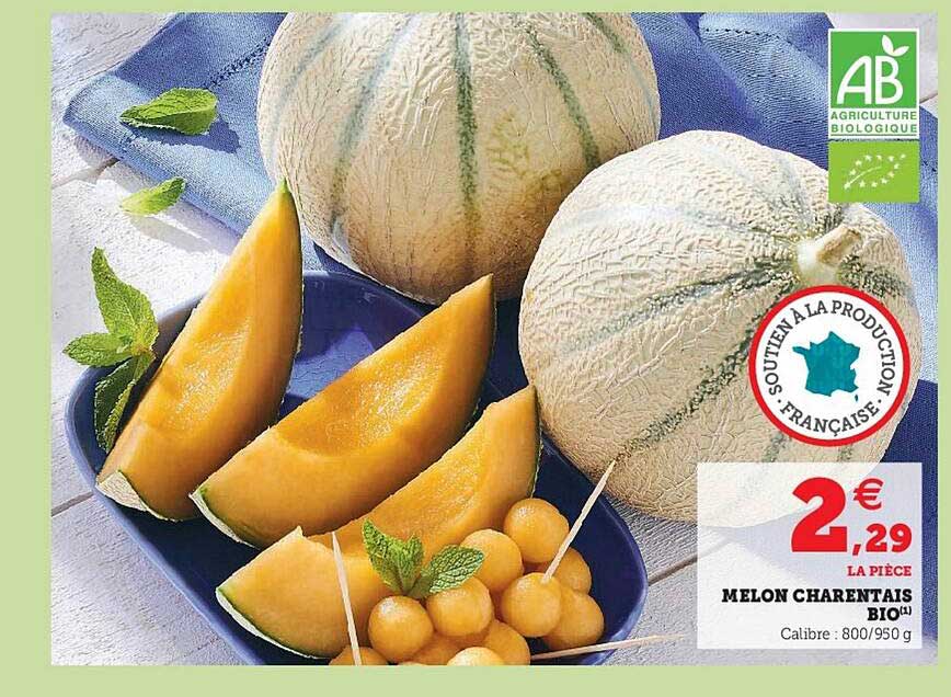 Melon Charentais Bio
