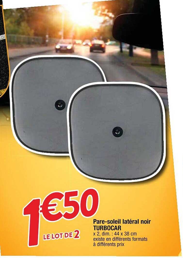 pare-soleil latéral noir turbocar