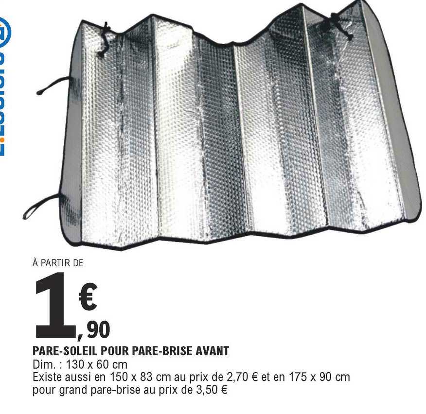 pare-soleil pour pare-brise avant