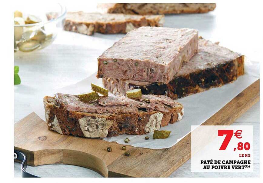 Pâté De Campagne Au Poivre Vert
