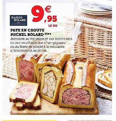 Pâte En Croute Michel Bolard