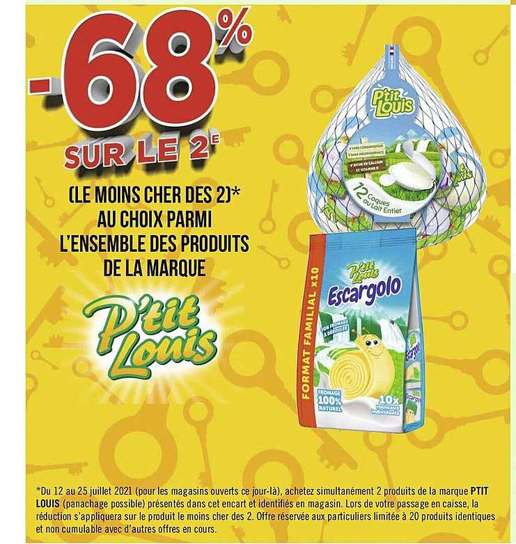 produits de la marque p'tit louis