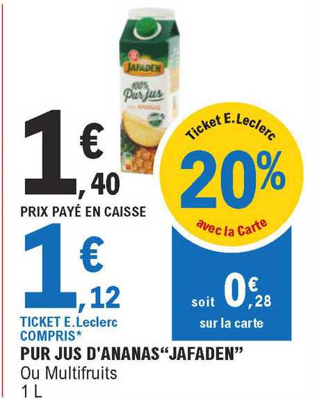 Pur Jus D'ananas "jafaden"