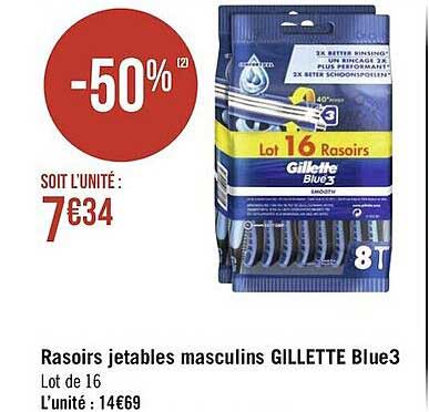 rasoirs jetables masculins gillette blue3