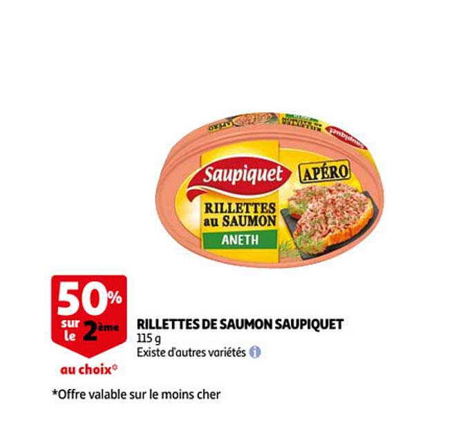 Rillettes De Saumon Saupiquet