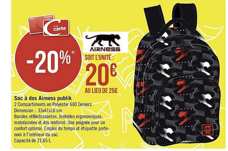Sac à Dos Airness Publik