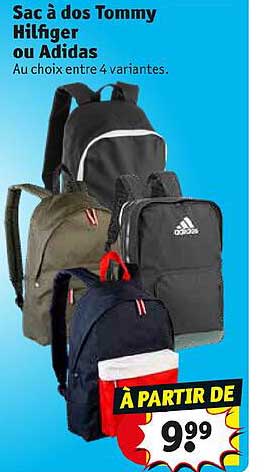 sac à dos tommy hilfiger ou adidas