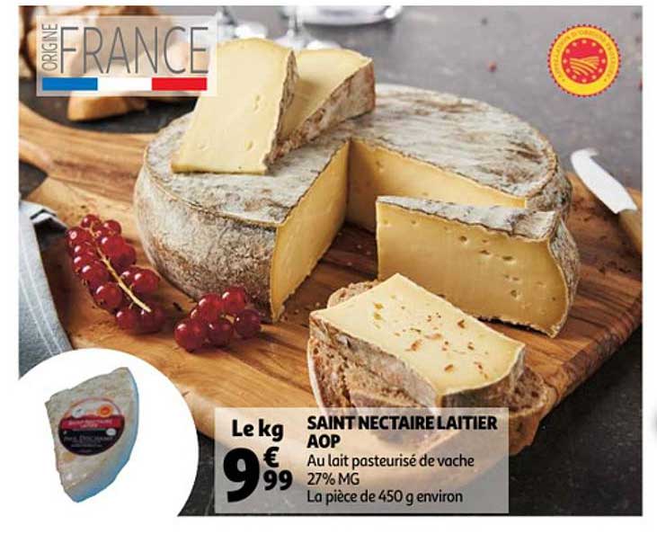saint nectaire laitier aop