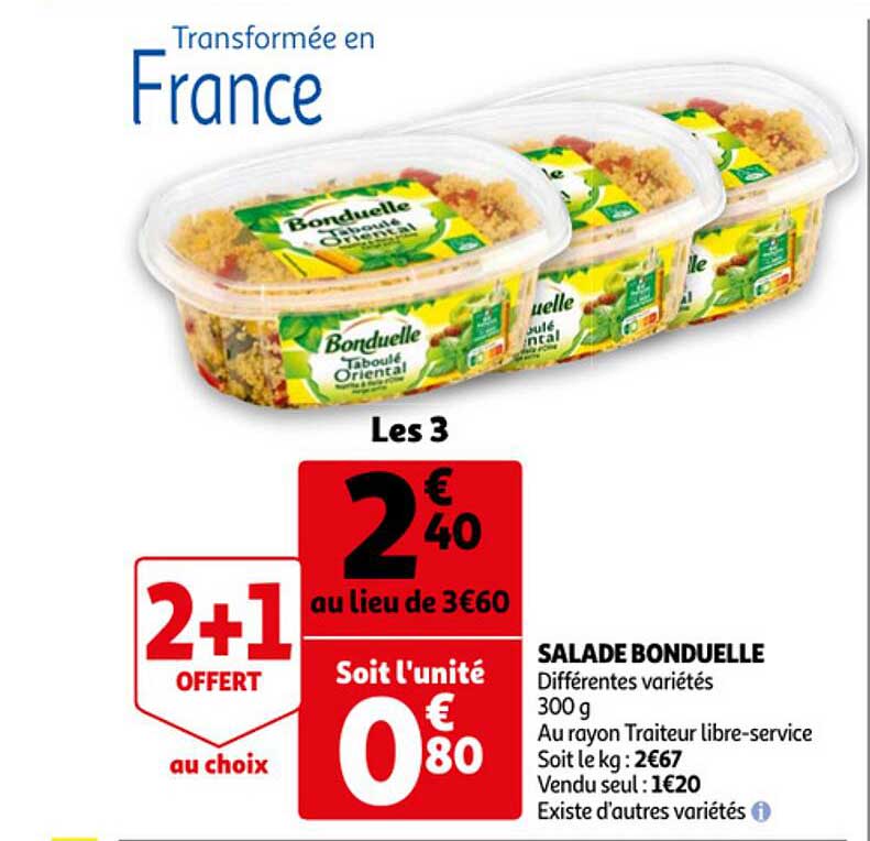 Salade Bonduelle