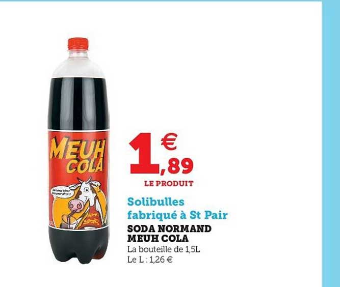 soda normand meuh cola