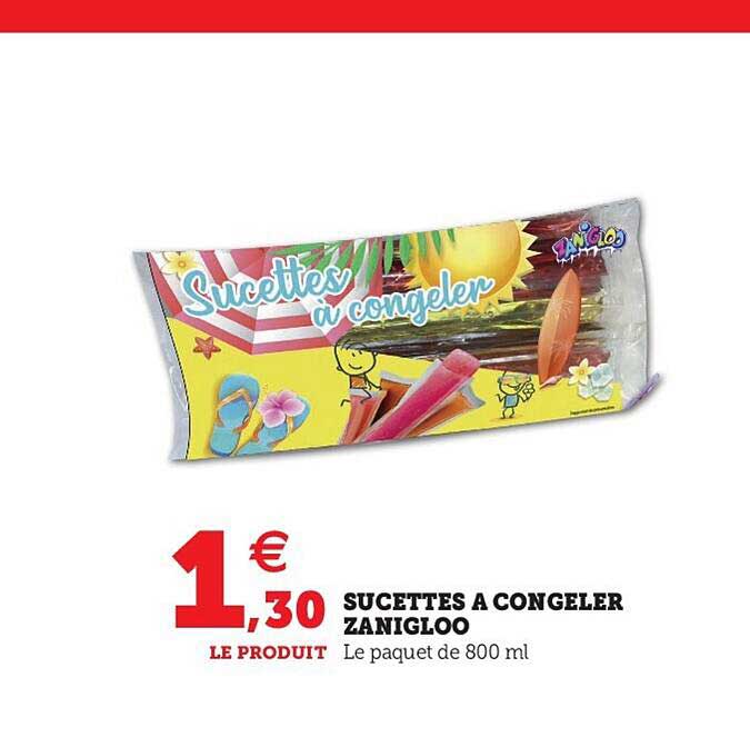 sucettes à congeler zaigloo