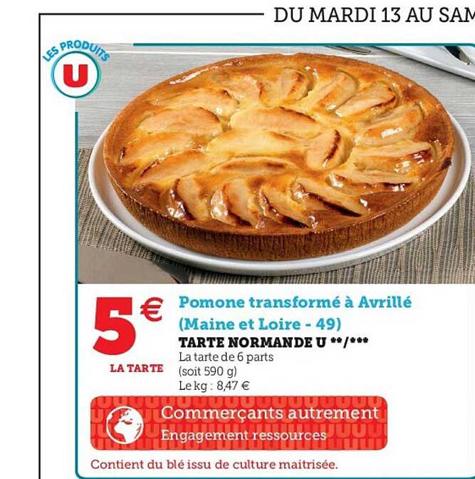 Tarte Normande U