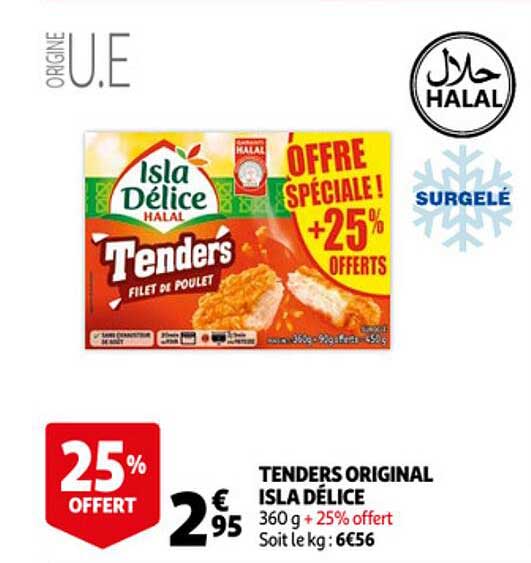 Tenders Original Isla Délice