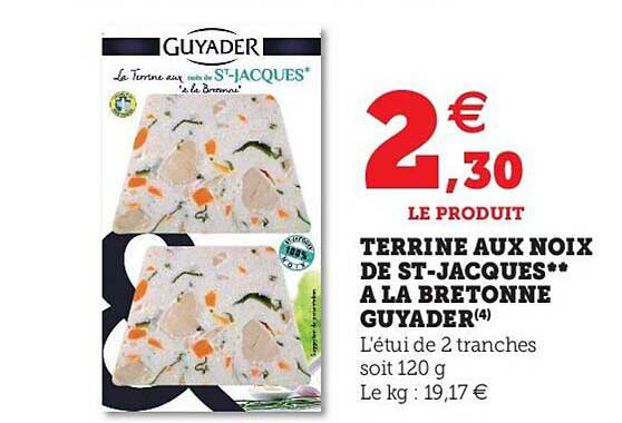 terrine aux noix de st-jacques à la bretonne guyader