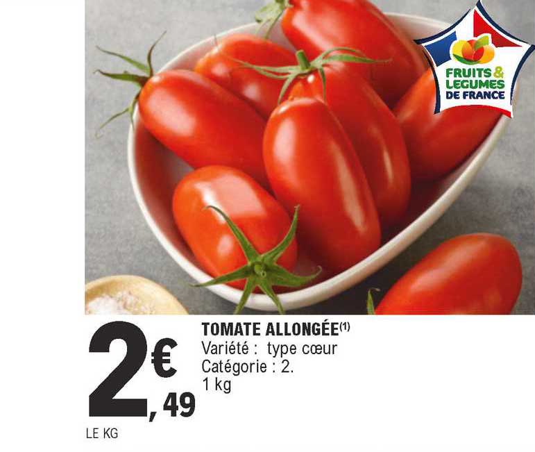 Tomate Allongée