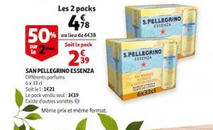 san pellegrino essenza