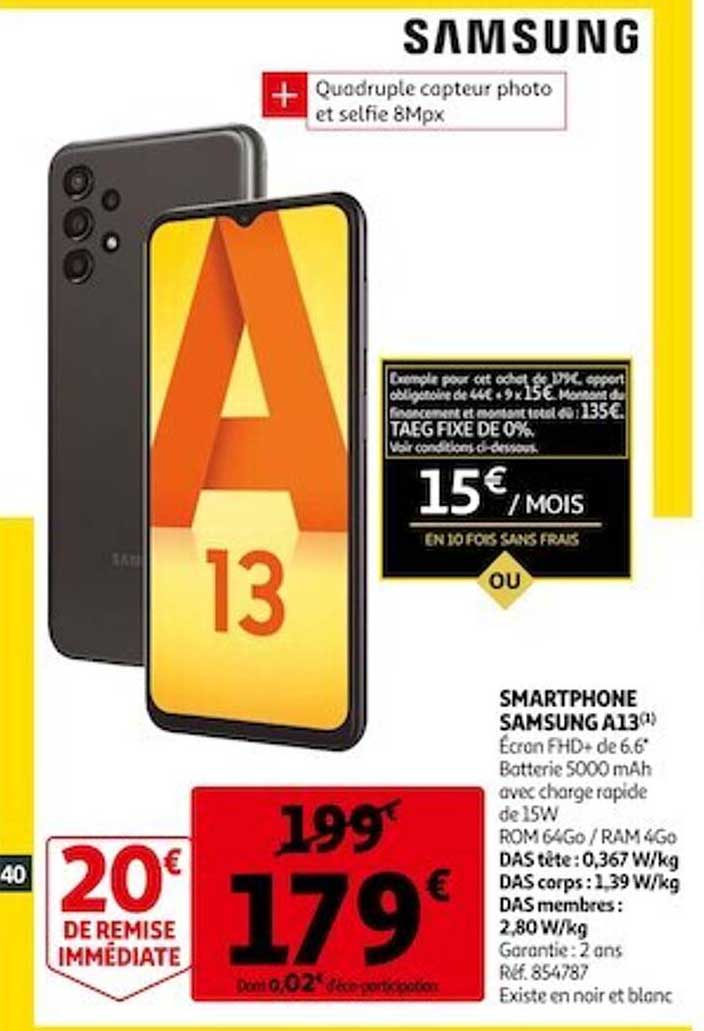 smartphone samsung a13