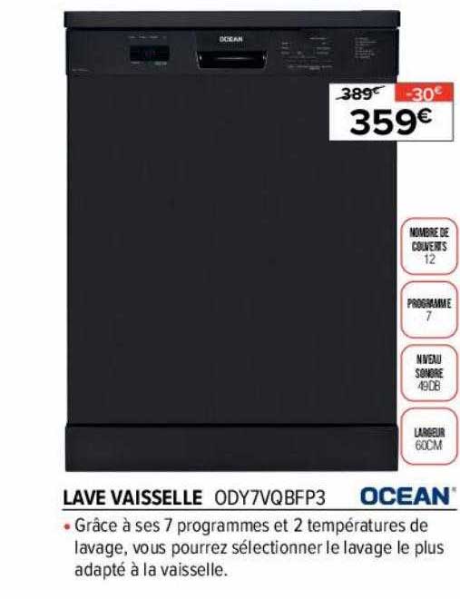 lave vaisselle océan