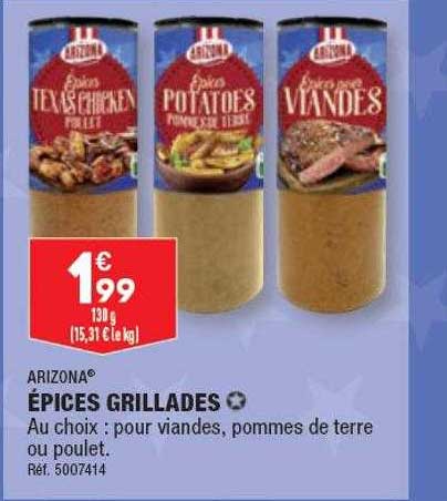 Arizona épices Grillades