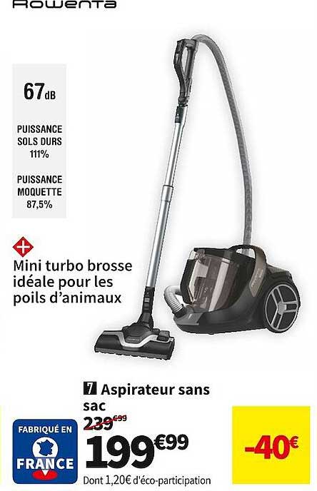 Aspirateur Sans Sac Rowenta