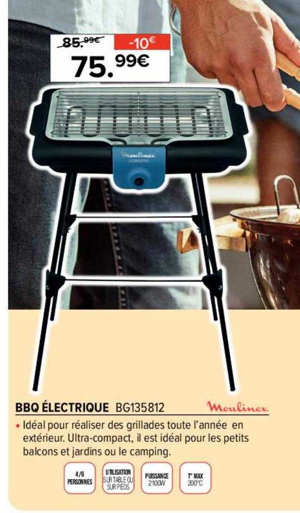 Bbq électrique Moulinex