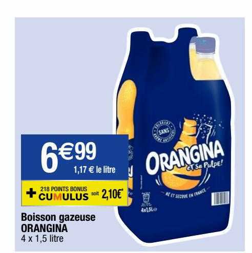 Boisson Gazeuse Orangina