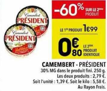 Camembert - Président