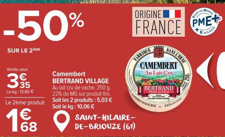 camembert bertrand village