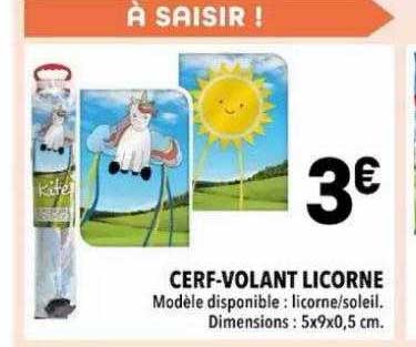 cerf-volant licorne