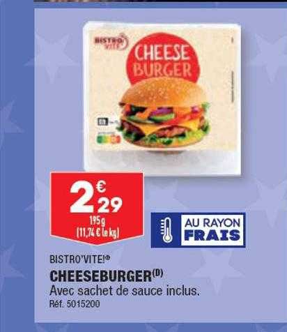 Cheeseburger Bistro'vite!