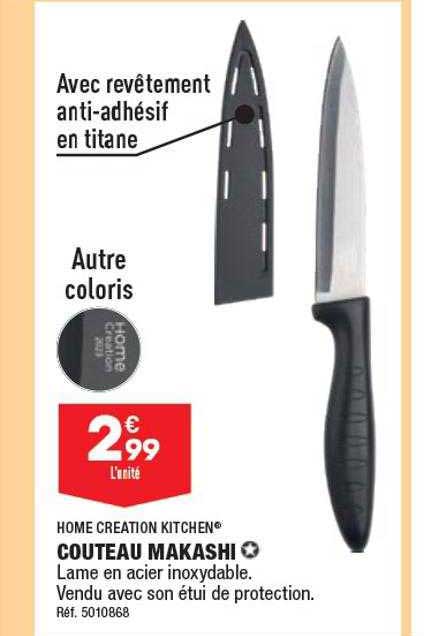 Couteau Makashi Home Creation Kitchen