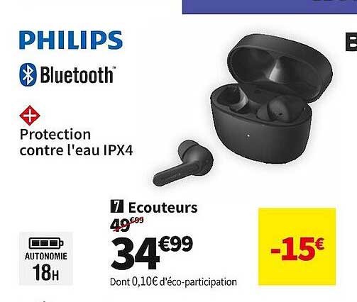 écouteurs Philips
