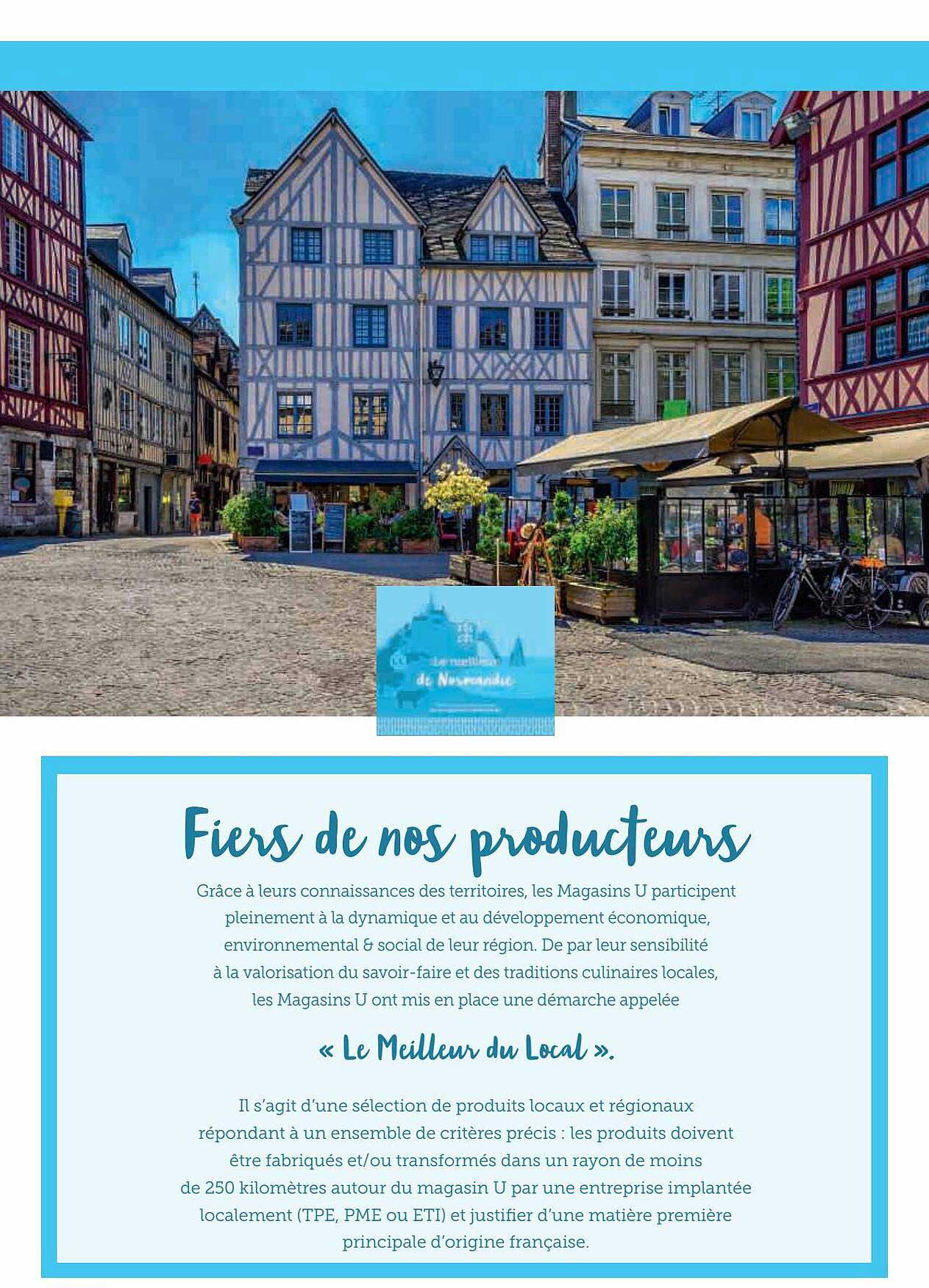 fiers de nos producteurs