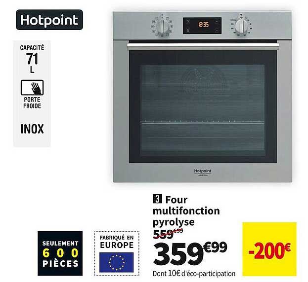 Four Multifonction Pyrolyse Hotpoint