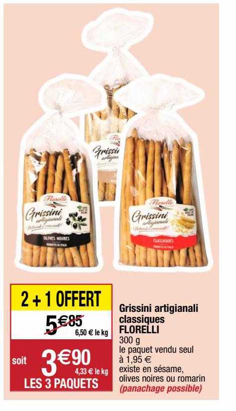Grissini Artigianali Classiques Florelli