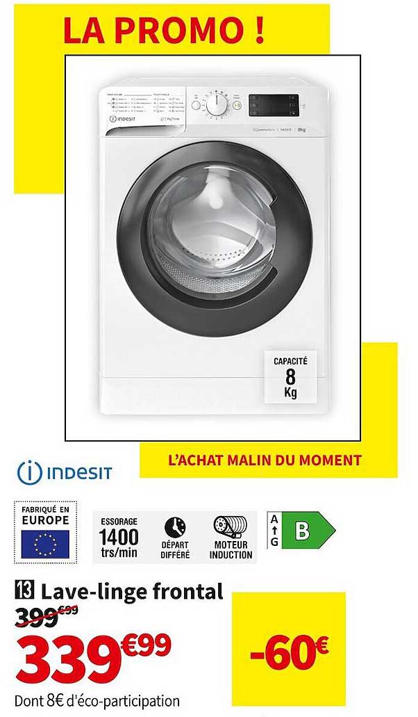 lave-linge frontal indesit