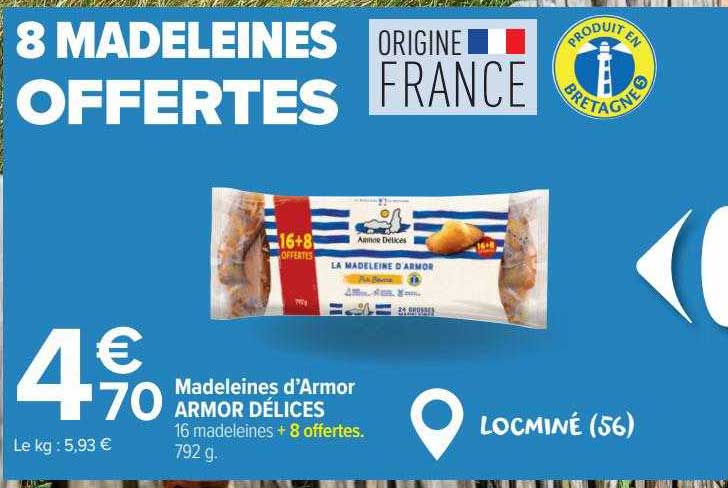 Madeleines D'armor Armor Délices