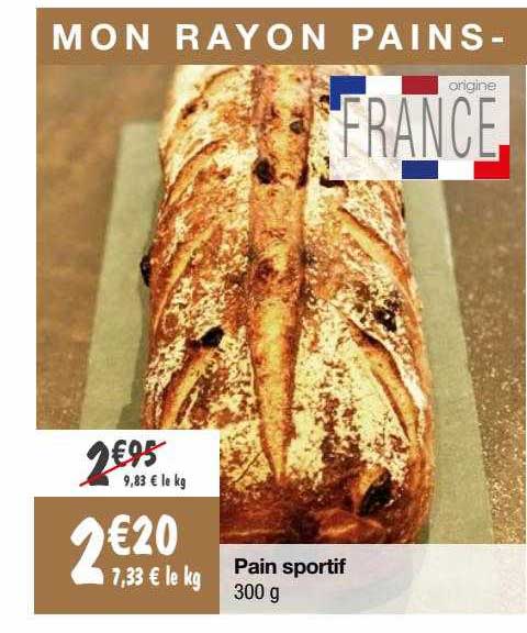 pain sportif