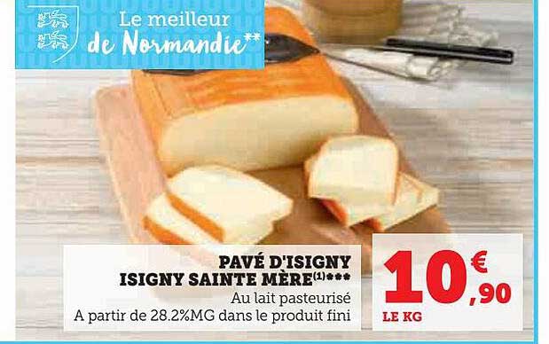 pavé d'isigny isigny sainte mère