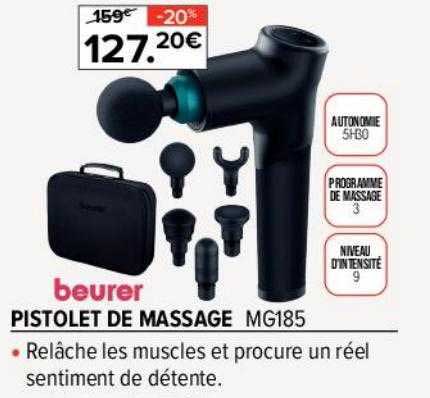 Pistolet De Massage Beurer