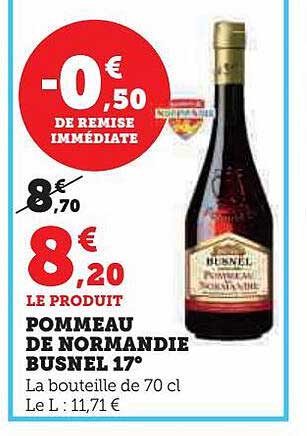 pommeau de normandie busnel 17°